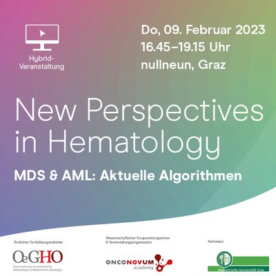 New Perspectives in Hematology 23 Graz Teaserbild